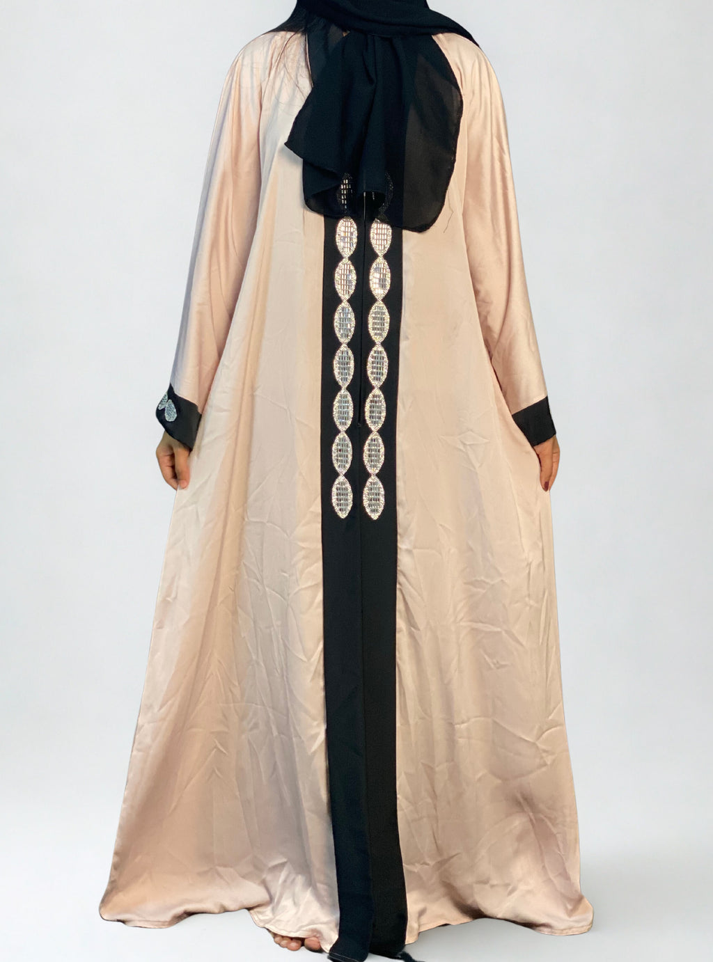 Lutfaz Premium Jafran Fabric Mahrom Borka - Vanilla