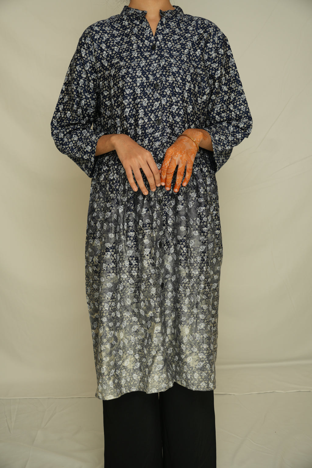 Artisan Floral Peasant Top