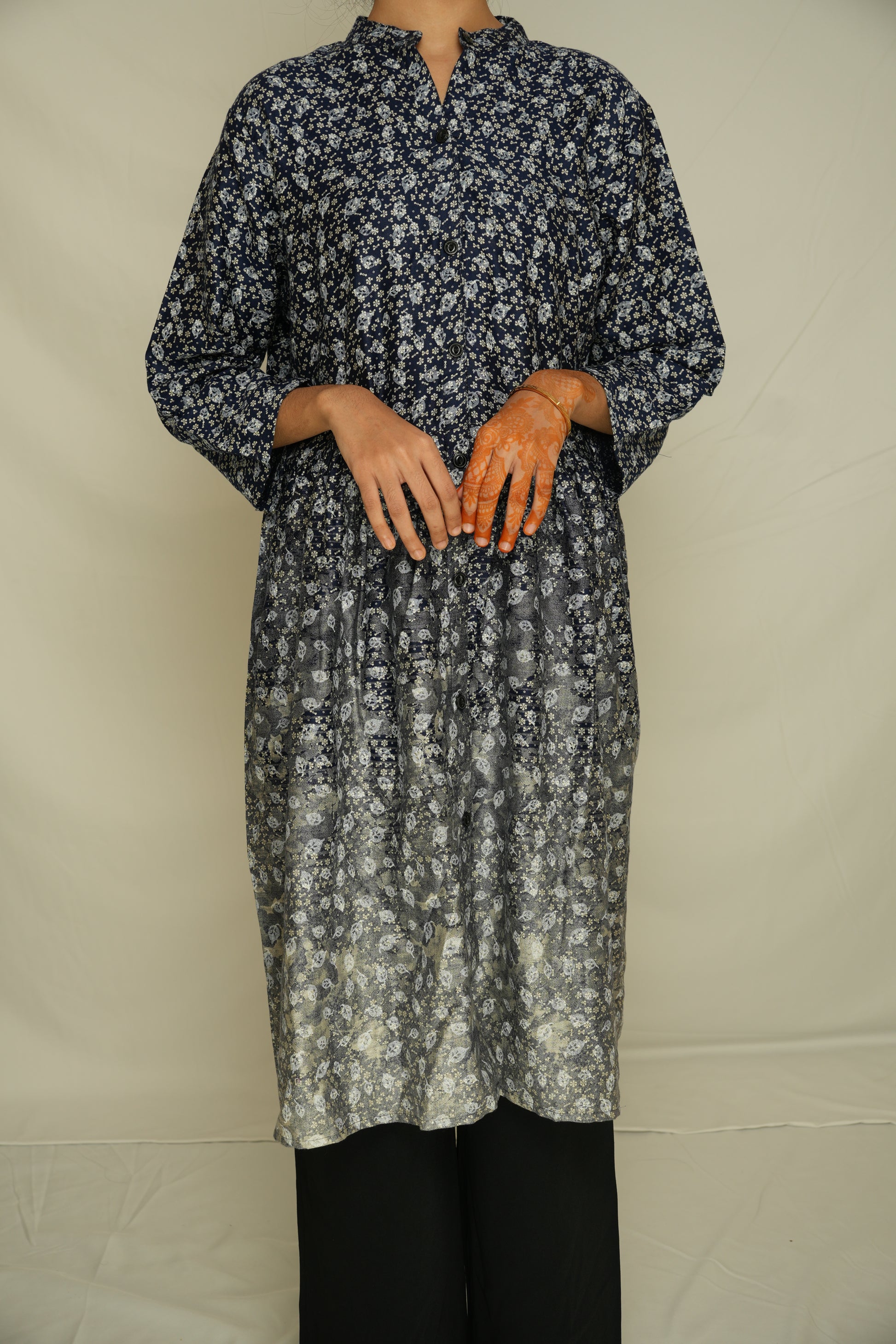 Artisan Floral Peasant Top