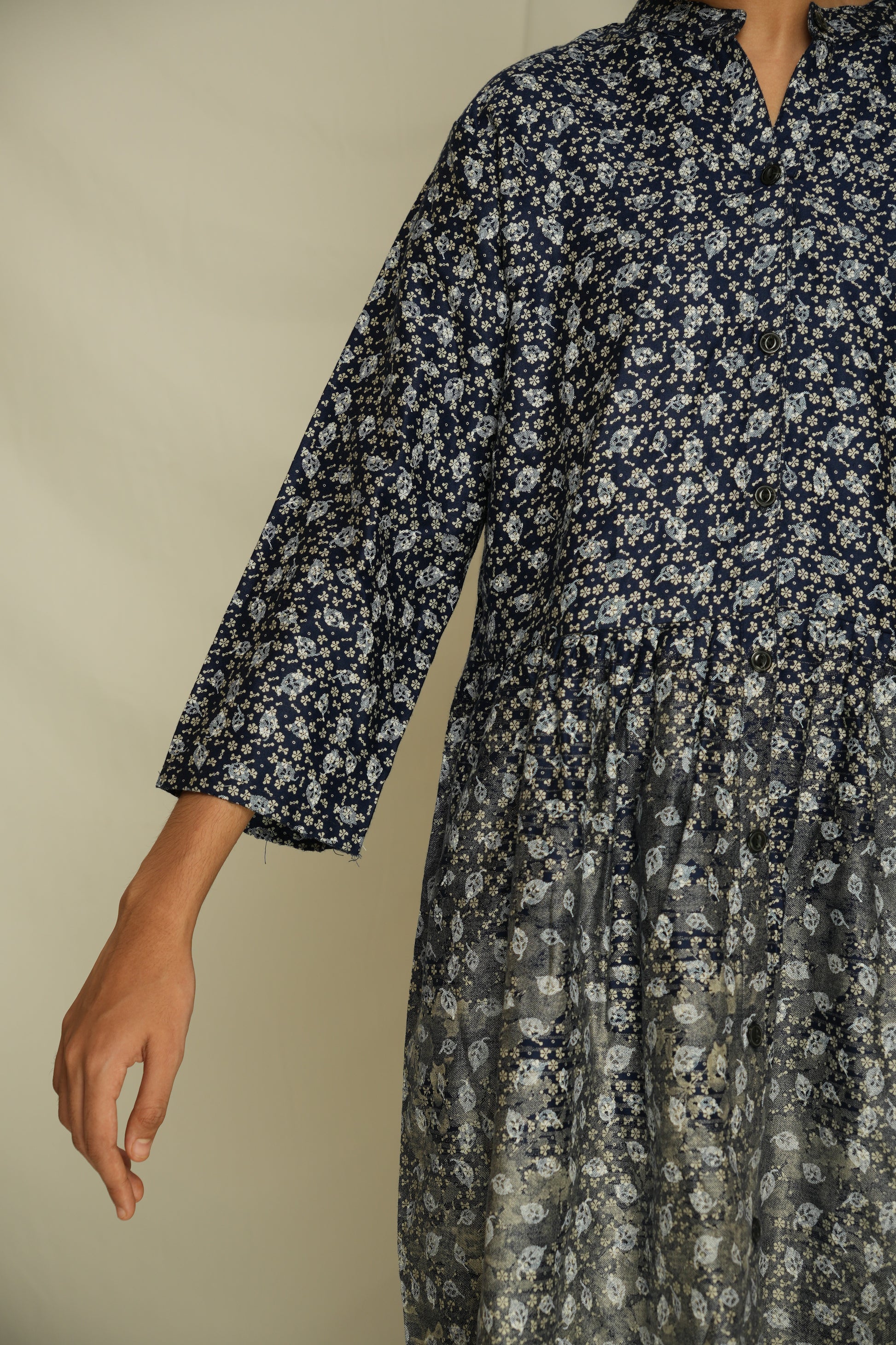 Artisan Floral Peasant Top