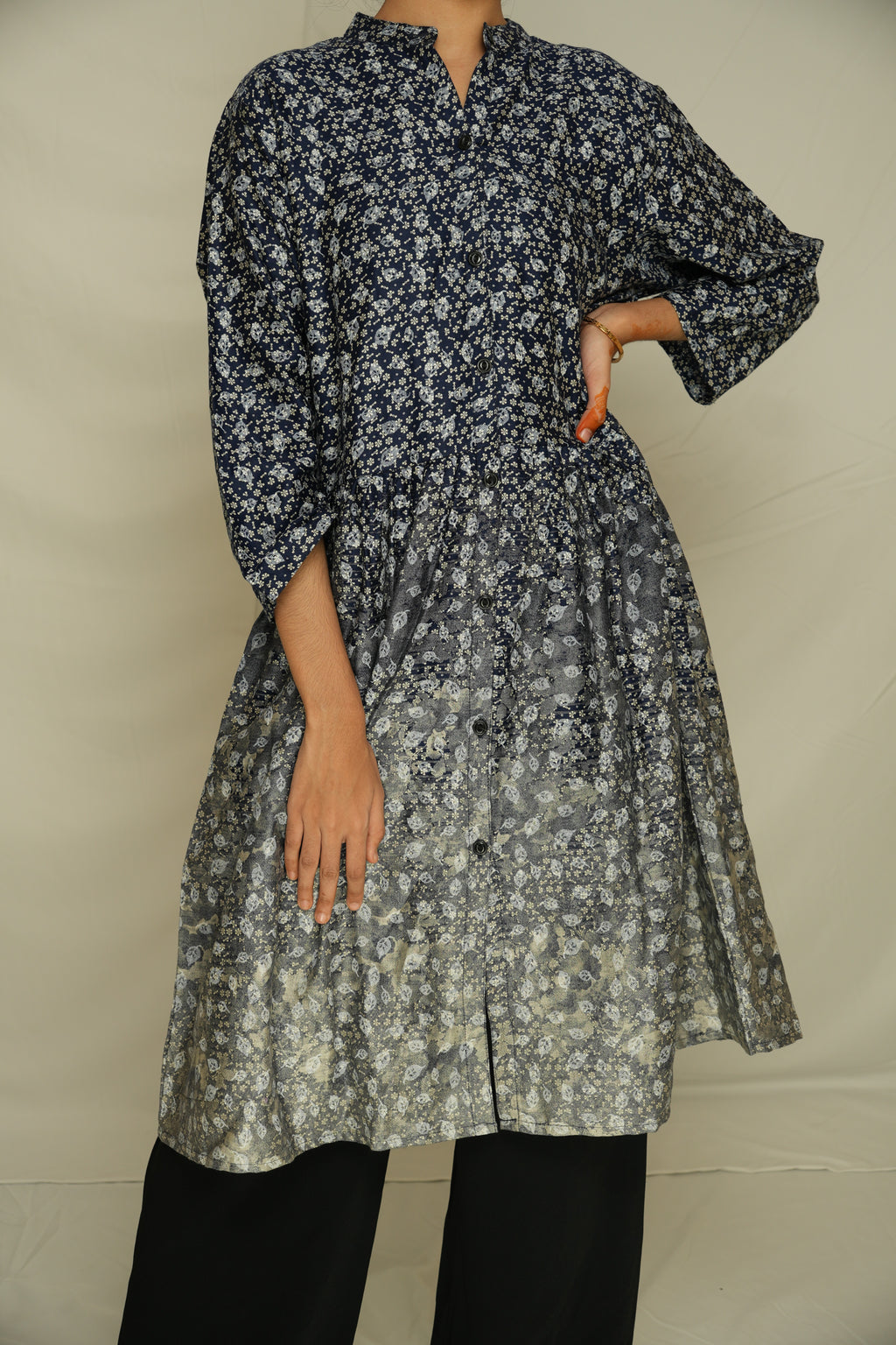 Artisan Floral Peasant Top